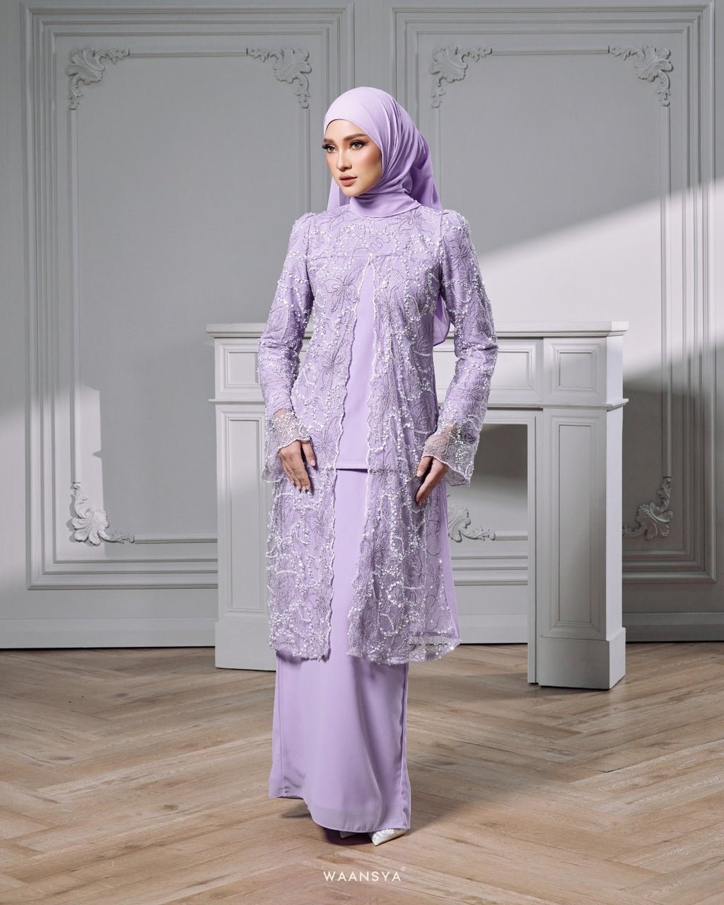 IZARA KURUNG IN LILAC
