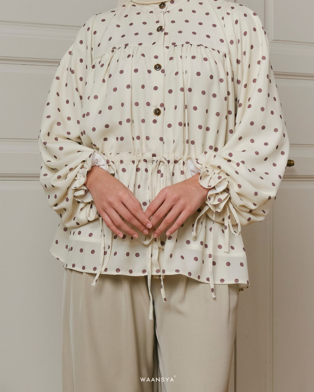 CHERIE BLOUSE IN SOFT YELLOW