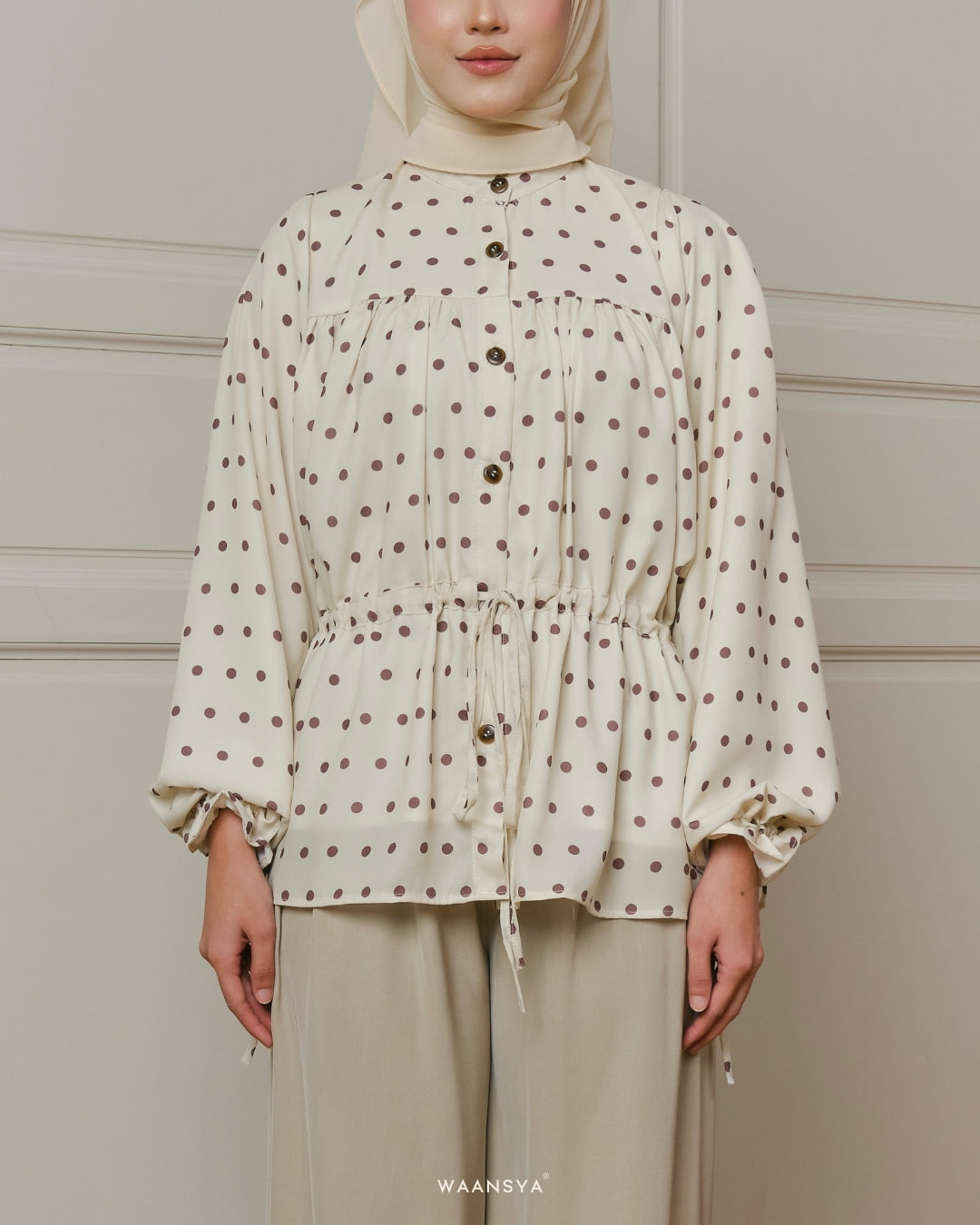 CHERIE BLOUSE IN SOFT YELLOW