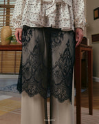 LEA LACE IN BLACK