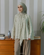 AMORA BLOUSE IN LIGHT GREEN