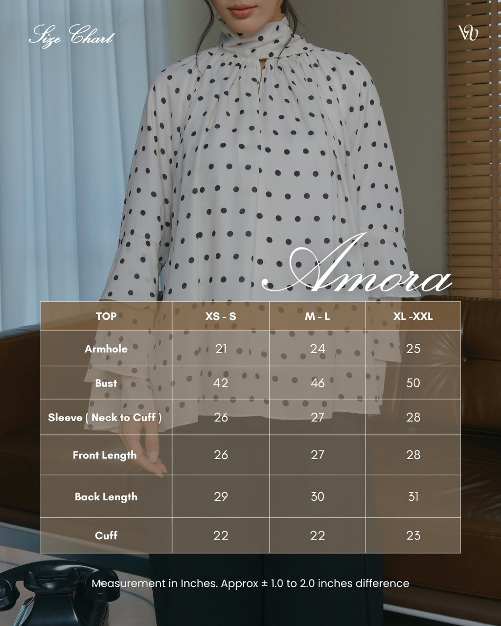 AMORA BLOUSE IN LIGHT GREEN