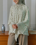 AMORA BLOUSE IN LIGHT GREEN