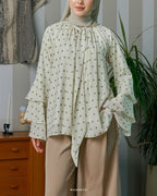 AMORA BLOUSE IN LIGHT GREEN