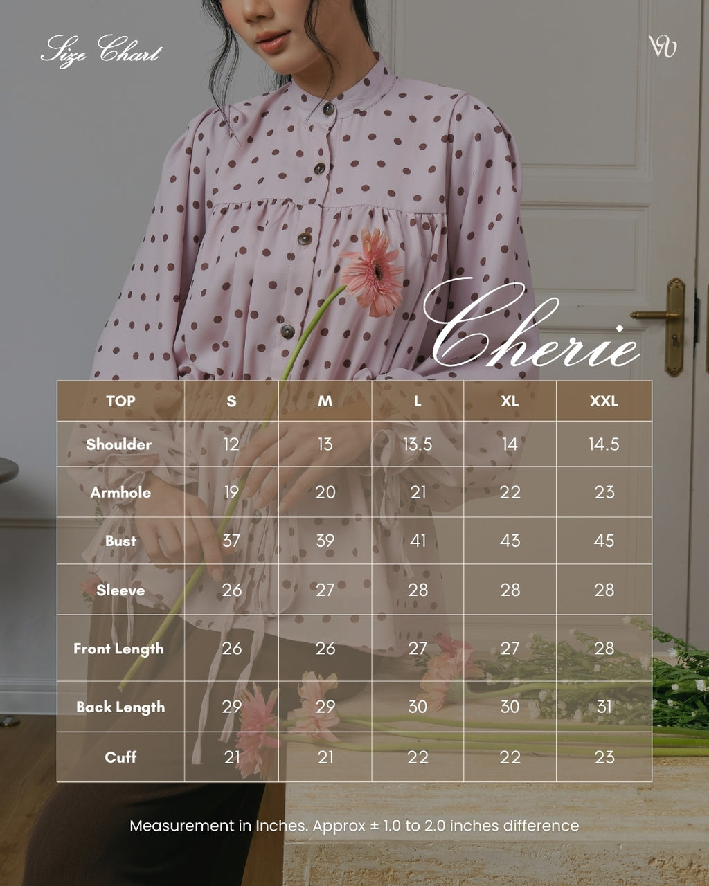 CHERIE BLOUSE IN OFF WHITE