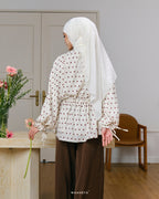 CHERIE BLOUSE IN OFF WHITE