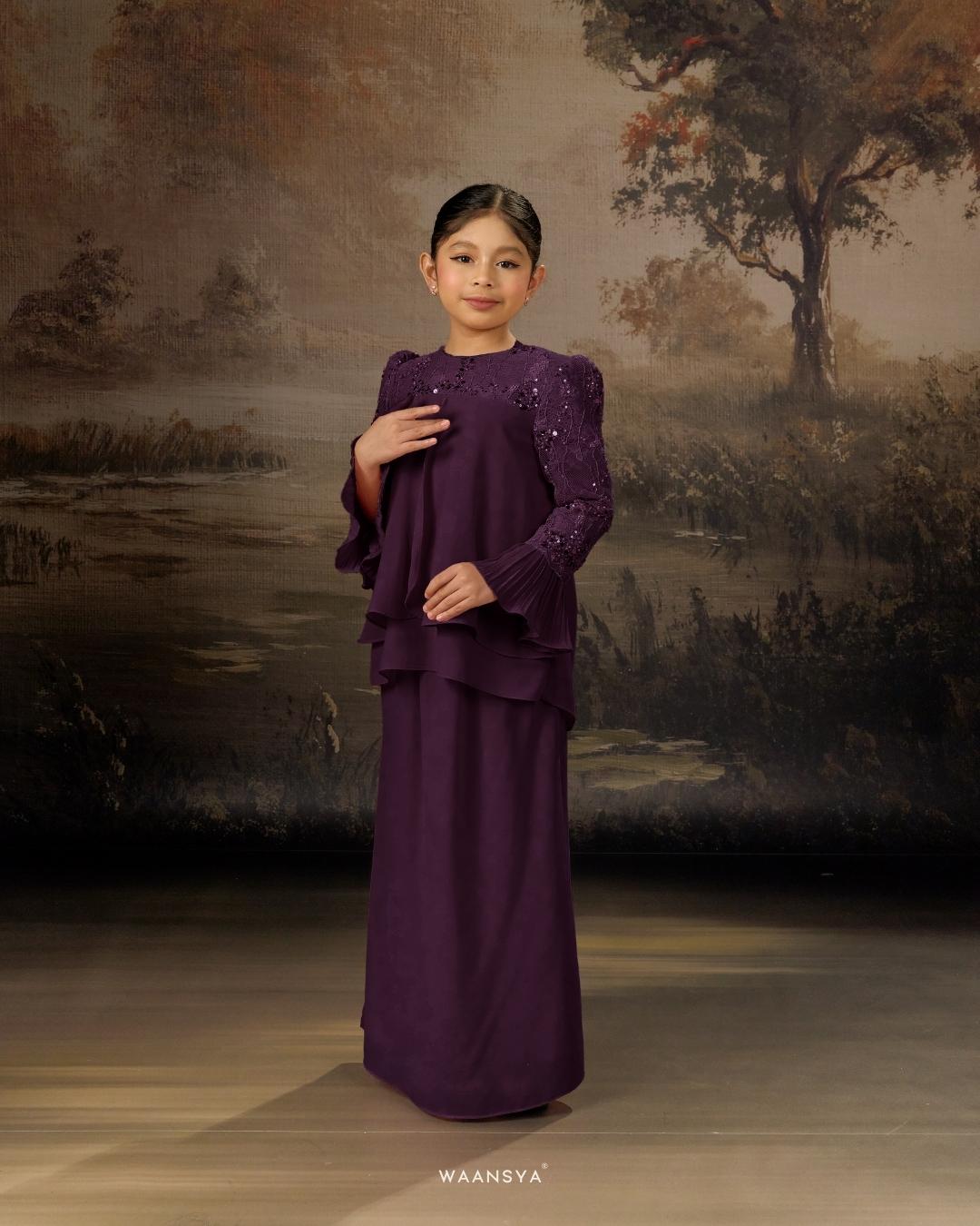 [KIDS] ISABELL IN DARK PURPLE