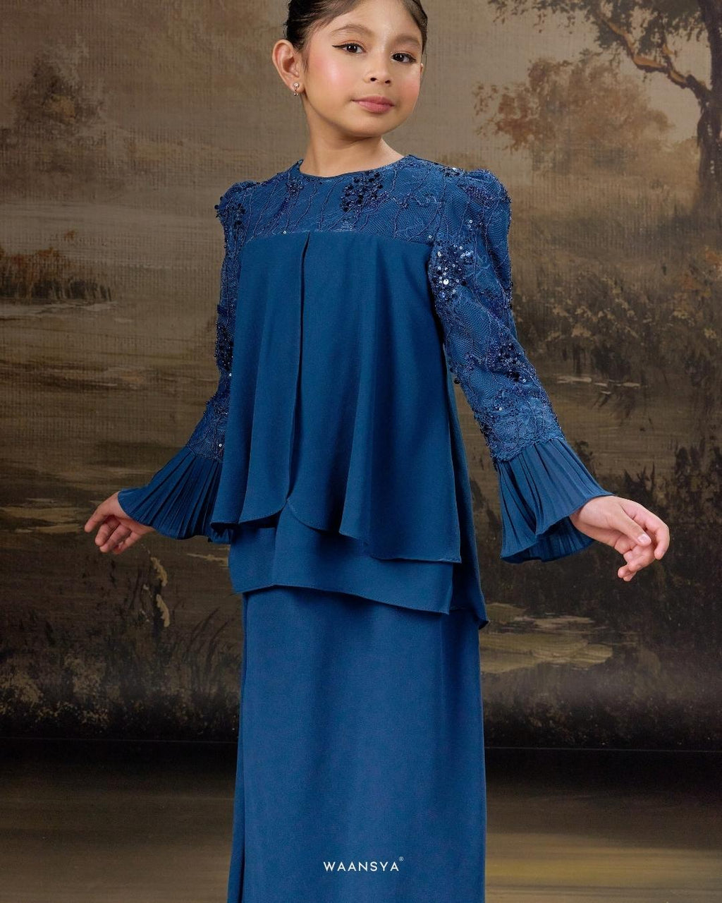 [KIDS] ISABELL IN TEAL BLUE