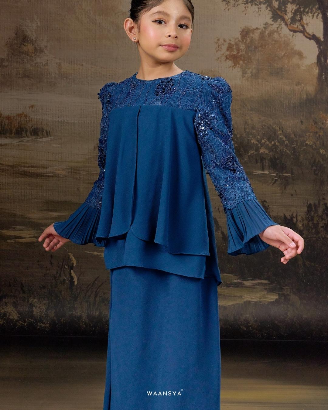 [KIDS] ISABELL IN TEAL BLUE