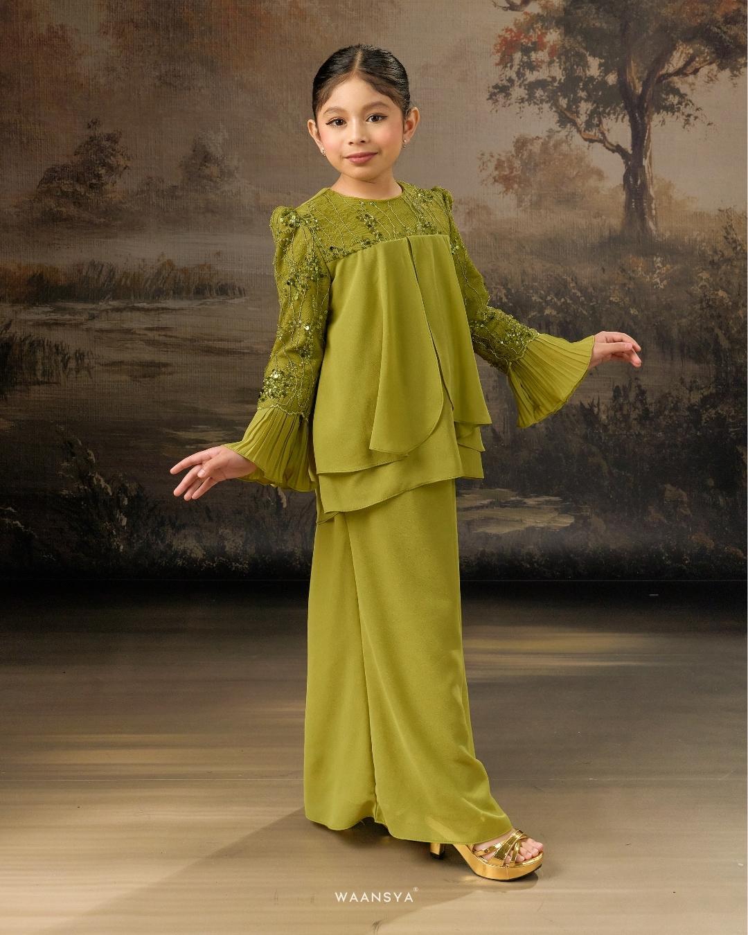 [KIDS] ISABELL IN LIME GREEN