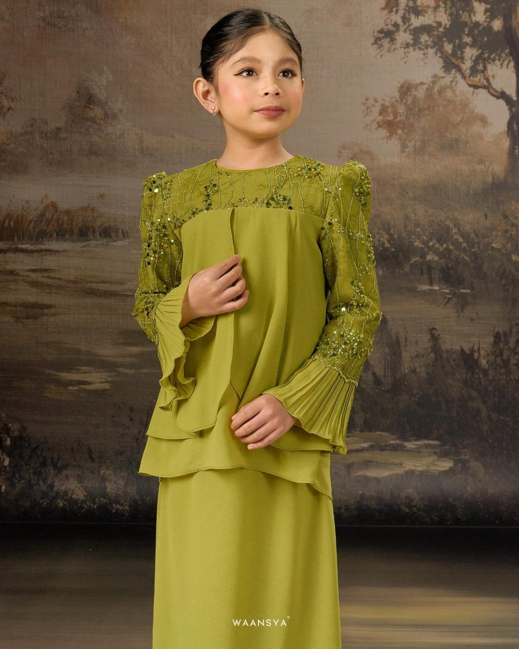 [KIDS] ISABELL IN LIME GREEN