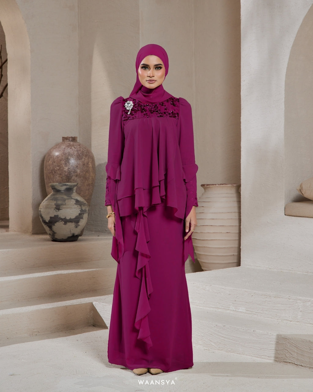 IRIS IN FUCHSIA PINK