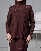 JULIA KURUNG IN RICH BROWN