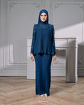 JULIA KURUNG IN TEAL BLUE