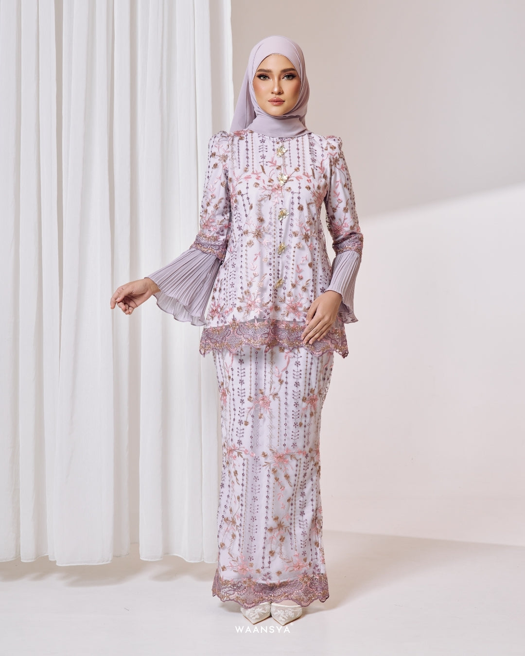 JASMEEN KURUNG IN SOFT PURPLE