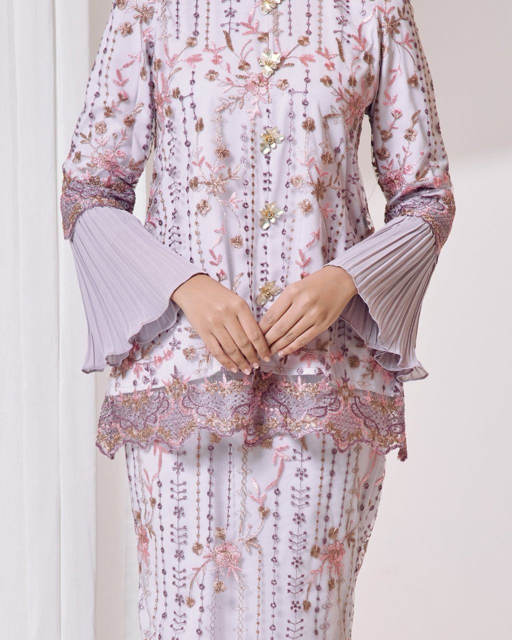 JASMEEN KURUNG IN SOFT PURPLE