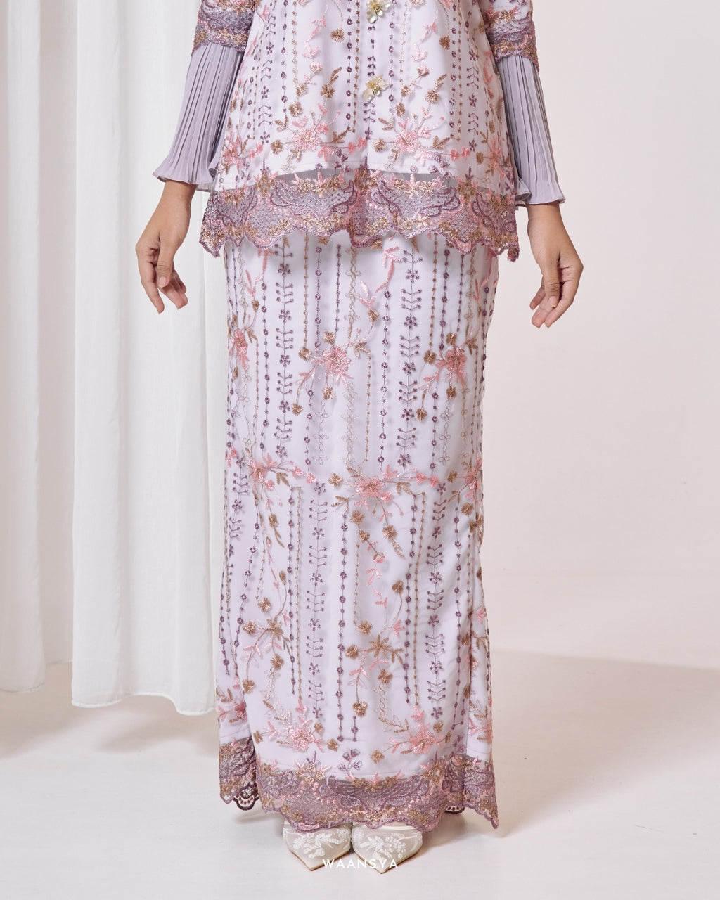 JASMEEN KURUNG IN SOFT PURPLE
