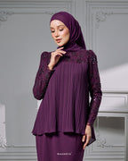 JULIA KURUNG IN DARK PURPLE