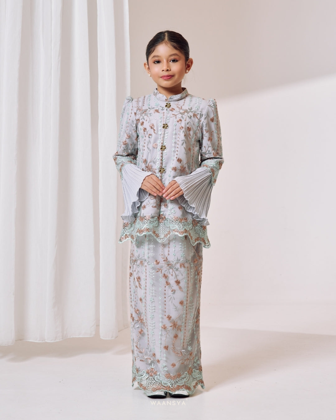 [KIDS] JASMEEN KURUNG IN COOL GREY