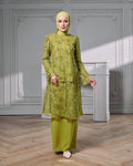 IZARA KURUNG IN LIME GREEN