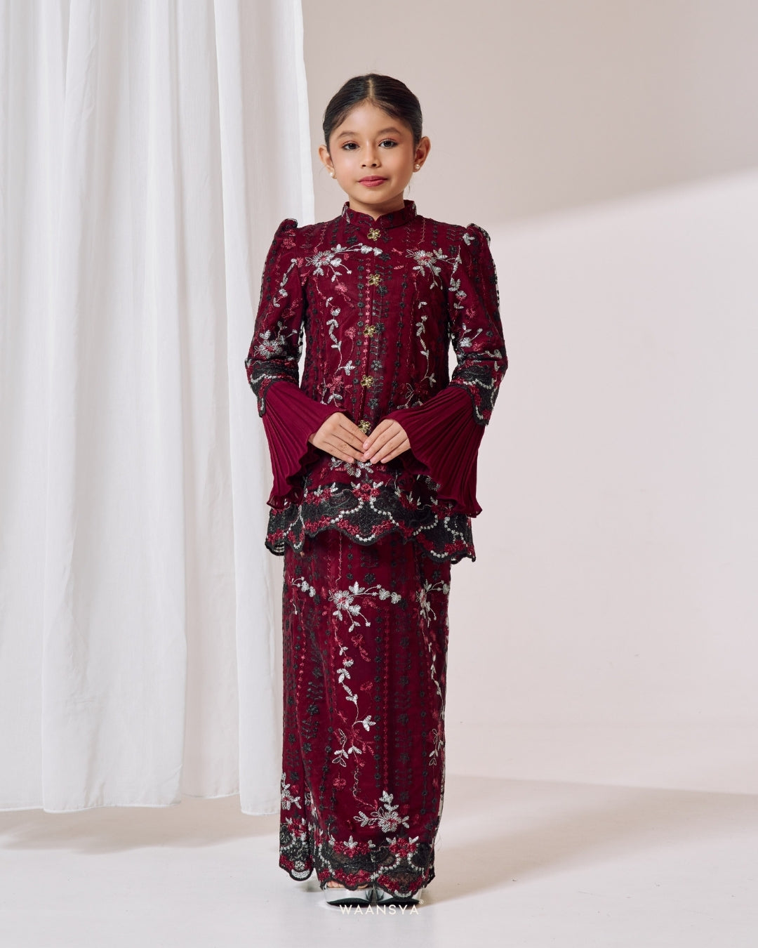 [KIDS] JASMEEN KURUNG IN MAROON