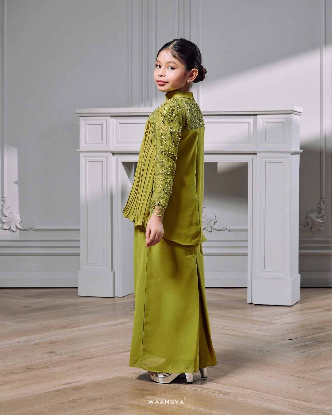 ELARA KIDS IN LIME GREEN