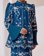 [KIDS] JASMEEN KURUNG IN TEAL BLUE