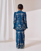 [KIDS] JASMEEN KURUNG IN TEAL BLUE