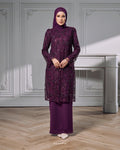 IZARA KURUNG IN DARK PURPLE