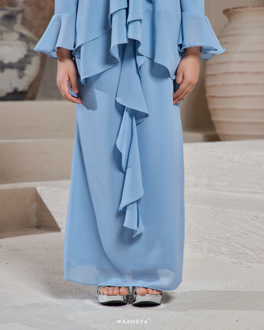 [KIDS] IRIS KURUNG IN SOFT BLUE