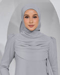 BASIC CHIFFON SHAWL IN GREY