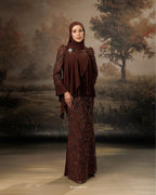 LYDIA KURUNG IN RICH BROWN
