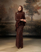 LYDIA KURUNG IN RICH BROWN