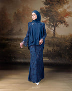 CLARA KURUNG IN TEAL BLUE