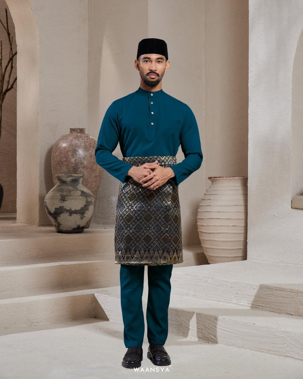 BADANG IN TEAL BLUE