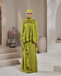 IRIS IN LIME GREEN