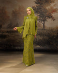 LYDIA KURUNG IN LIME GREEN