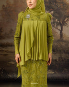 LYDIA KURUNG IN LIME GREEN