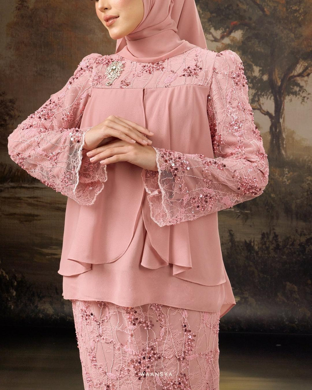 CLARA KURUNG IN SOFT PINK
