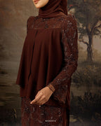 CLARA KURUNG IN RICH BROWN
