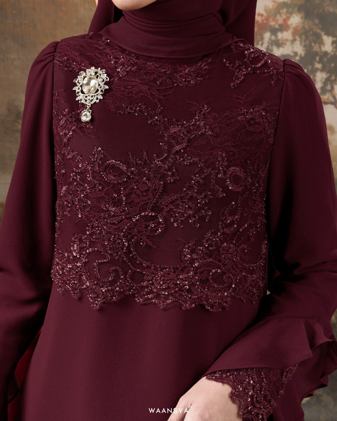 ELEANOR IN MAROON
