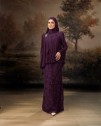 LYDIA KURUNG IN DARK PURPLE