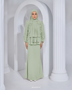 AMELIE KURUNG IN PASTEL GREEN