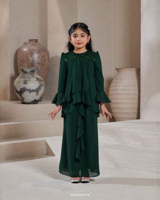 [KIDS] IRIS KURUNG IN EMERALD