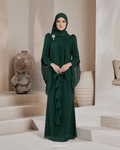 IRIS IN EMERALD GREEN