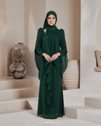 IRIS IN EMERALD GREEN