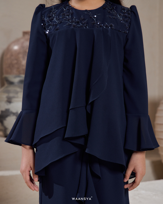 [KIDS] IRIS KURUNG IN NAVY BLUE