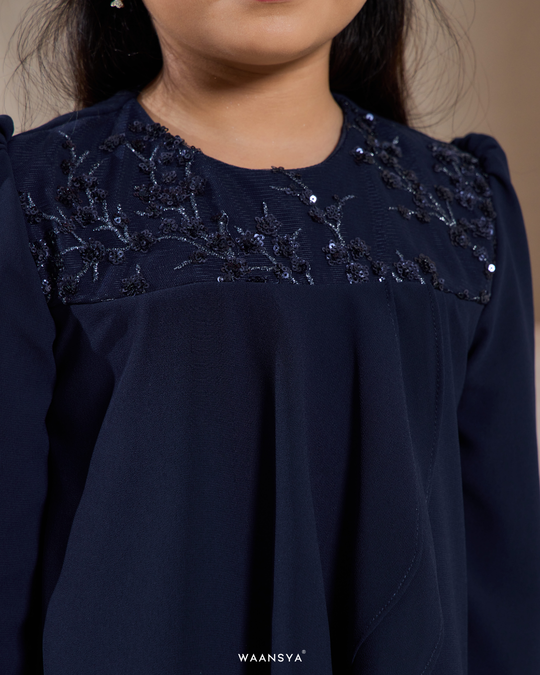 [KIDS] IRIS KURUNG IN NAVY BLUE