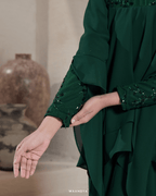 IRIS IN EMERALD GREEN