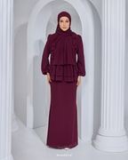 AMELIE KURUNG IN MAROON